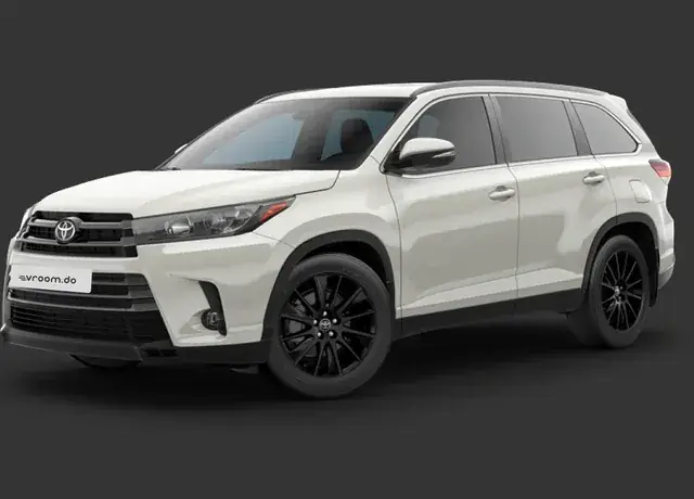 Toyota Highlander rental in Punta Cana