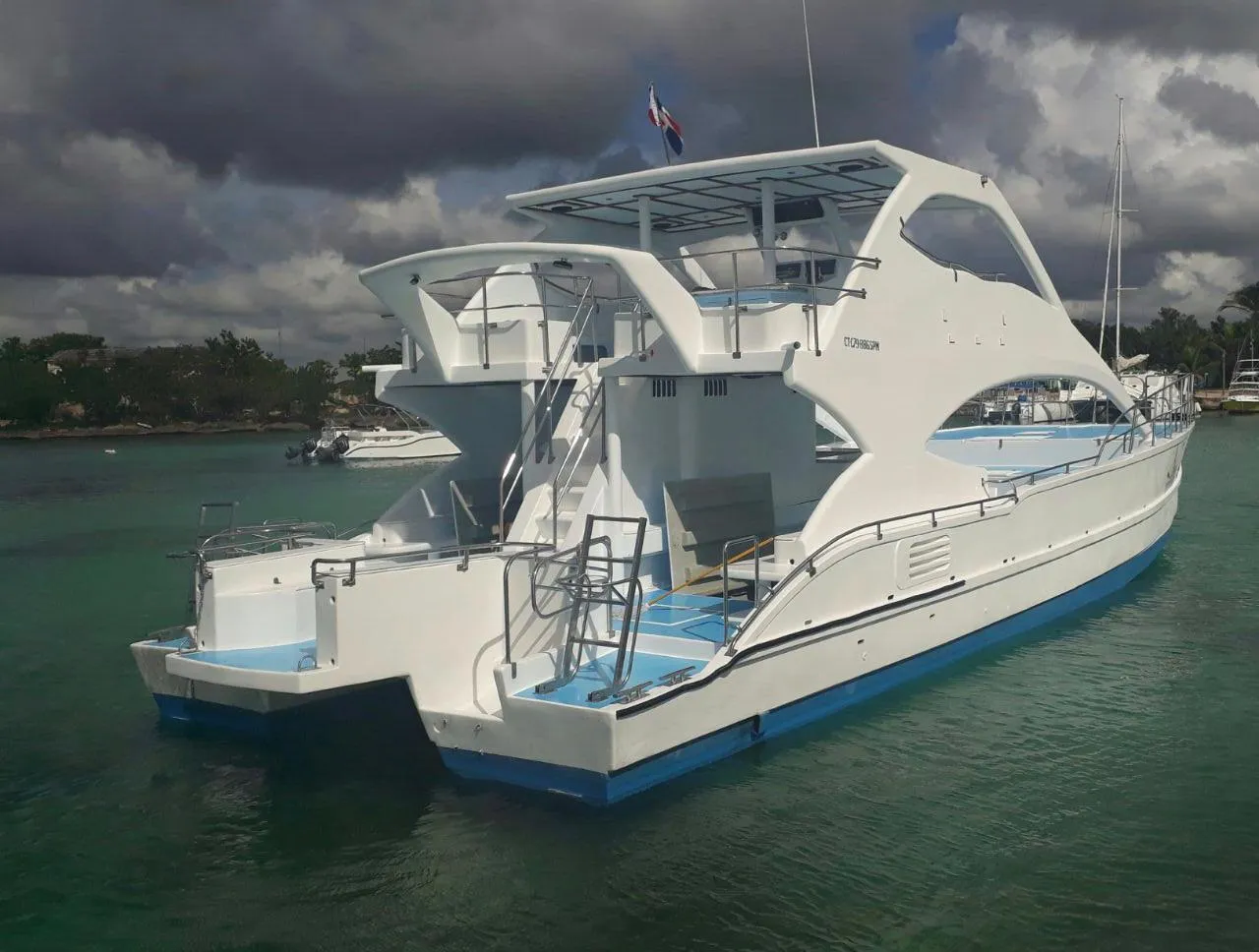 Catamarán Abierto yacht charter Punta Cana — photo 2