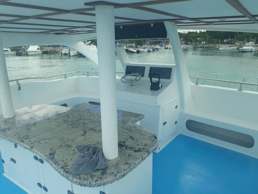Catamarán Abierto yacht charter Punta Cana — photo 6